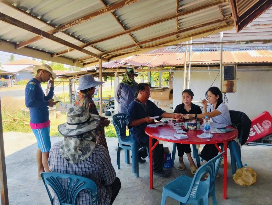 ลงพื้นที่รับชำระค่าน้ำประปา บ้านเหล่าล้อ หมู่ที่ 4 ตามแผนการดำเนินงาน ประจำเดือน เมษายน 2569